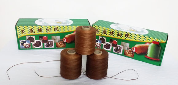 Wax sewing thread